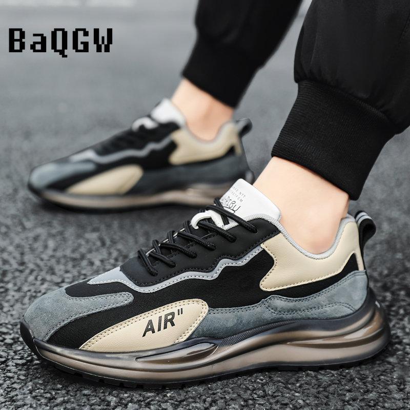 Color Block Mens Shoes Casual Designer Male Sneaker Running Outdoor Platform Sport Fashion Luxury Tenis Leather Trainers Loafers