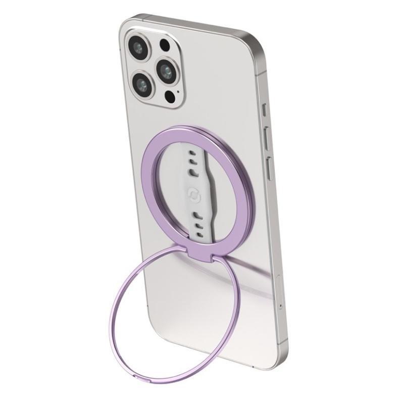 New Creative Phone Grip Stand With Magnetic Ring Holder Compatible With Kickstand Loop