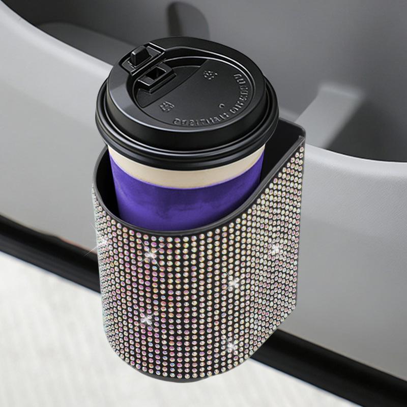 Car Door Cup Holder Didmond Universal Back Clip Design Drink Rack Storage Bin Seat Back Water Cup Box Organizer Pocket For Women