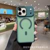 Applicable to iPhone11promax matte magnetic mobile phone case drilling lens Apple 11 skin feeling all-inclusive protective case