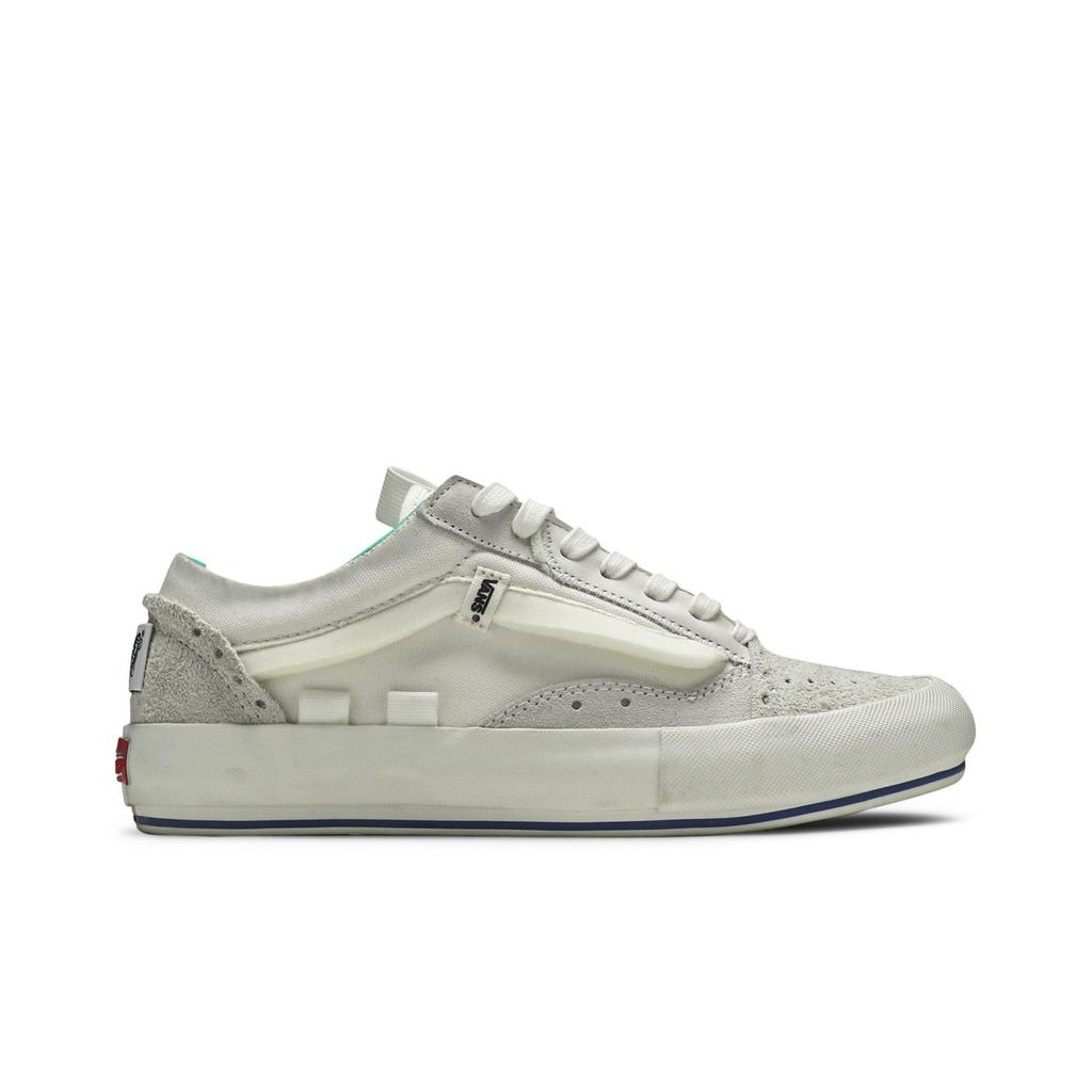 Vans Old Skool CAP LX 'Marshmallow' (Unisex) Marshmallow / White Skateboard Shoes VN0A45K1VRW