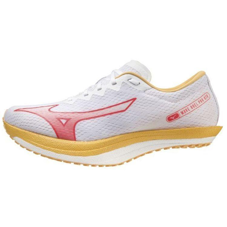 Mizuno Wave Duel Pro QTR White Pink Yellow Unisex Sneakers U1GD225002
