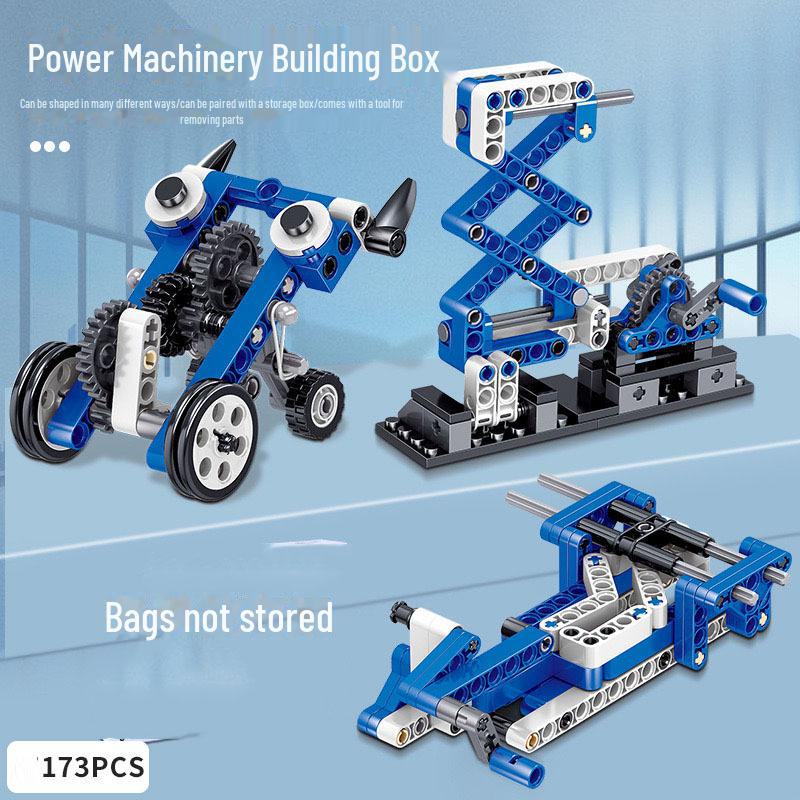 Programmable Children s Robot Compatible with Lego Blocks - Educational Mechanical & Electric Science Toy