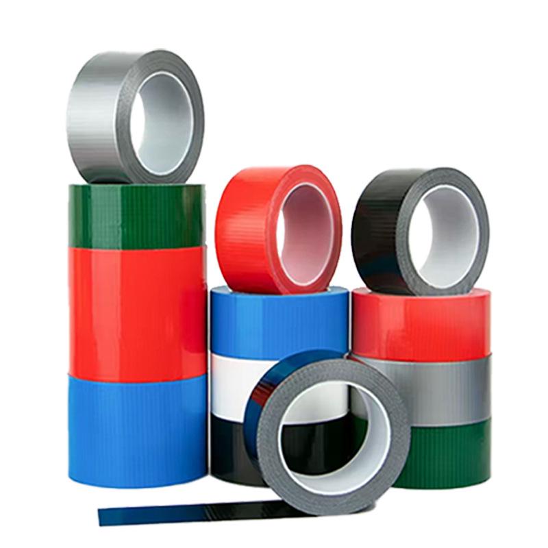 Colored Single-Sided Adhesive Tape for Strong Floor, Carpet, and Blanket Fixing; Waterproof and Durable for Wire Routing and Splicing.