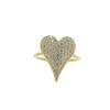 Anelli a Cuore per Donna Colore Argento Oro Matrimonio Fidanzamento Gioielli Nuziali Pietra Zirconia Cubica Accessori Anello Eleganti