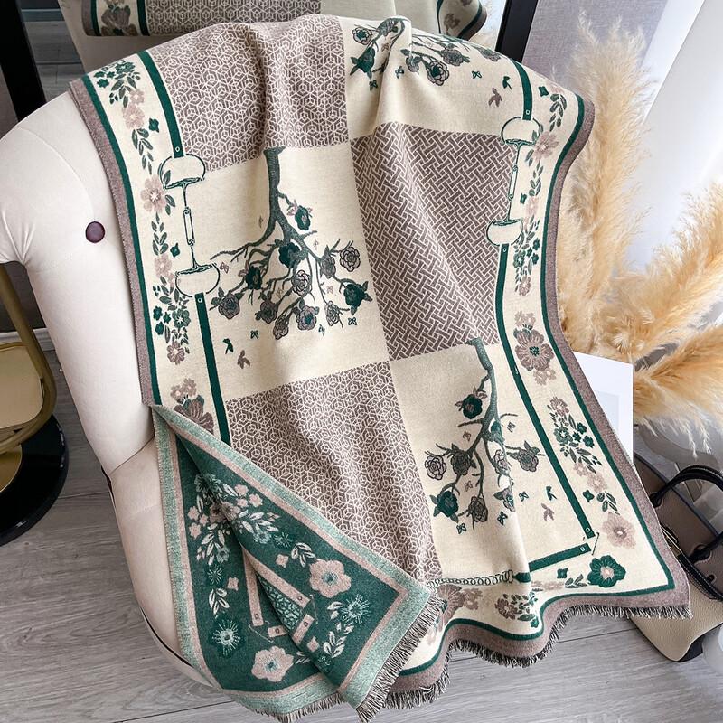 Women's Retro Imitation Cashmere Scarf & Shawl