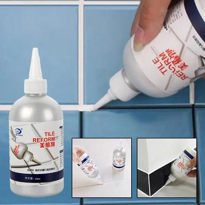 150ml Środek do napełniania płytek Wypełnianie spoin Klej do płytek Środek wypełniający Ceramic Beauty Klej do szycia Uszczelniacz Naprawa Porcelana Flo N7t4