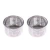 1PC/2PCS Stainless Steel Kitchen Sink Strainer with Handle Sink Vegetable Garbage Residue Strainer Basket