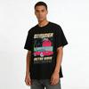 Summer Retro Wave Coconut Sunset Car Print Casual Short Sleeve Tee Pure cotton T-shirt