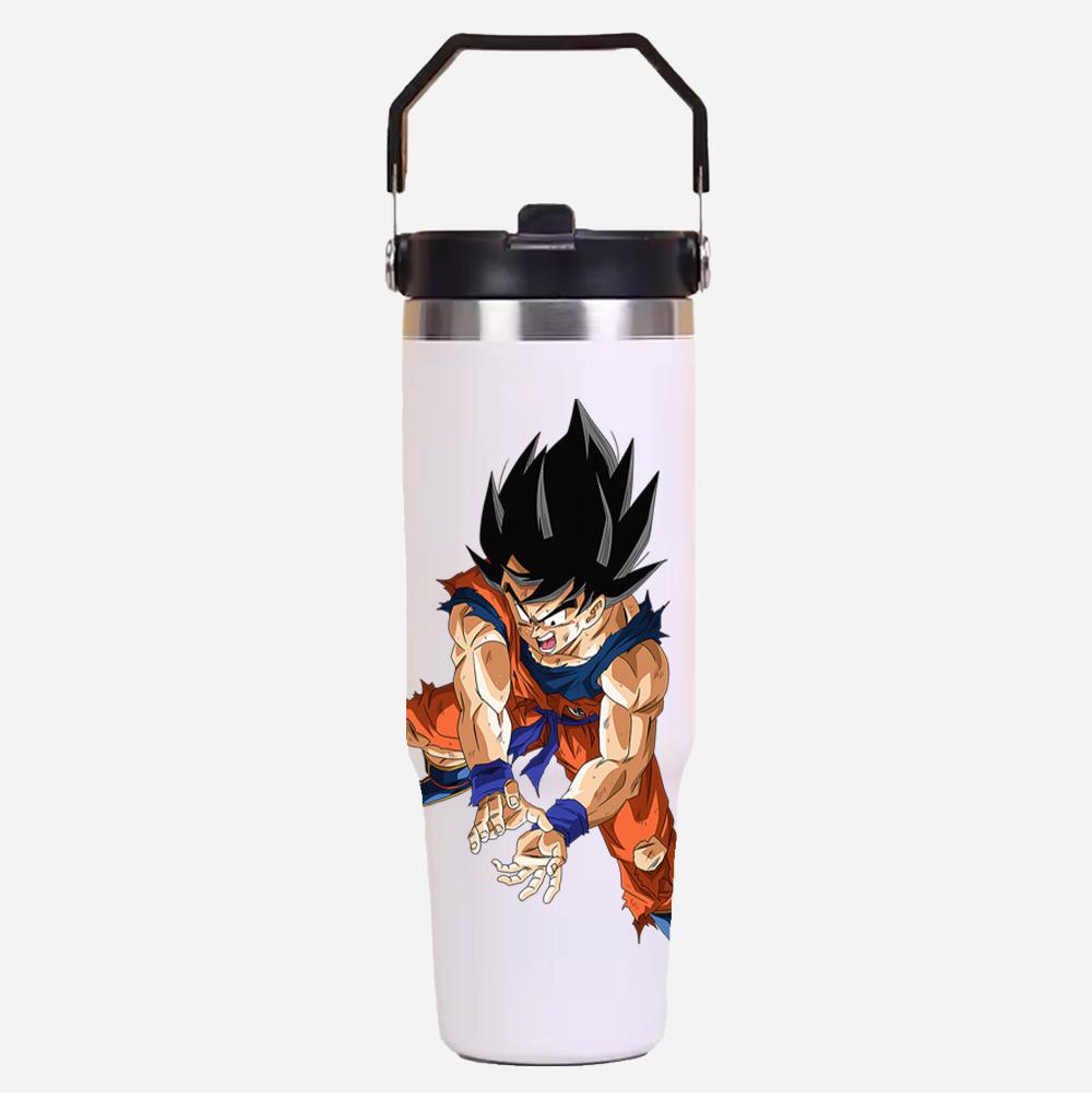 

30Oz Anime Printed Stainless Steel Vacuum Cup Hot Cold 6-12 Hours Retention Eco Friendly Bpa Largeautomotive Holder Flask Gift