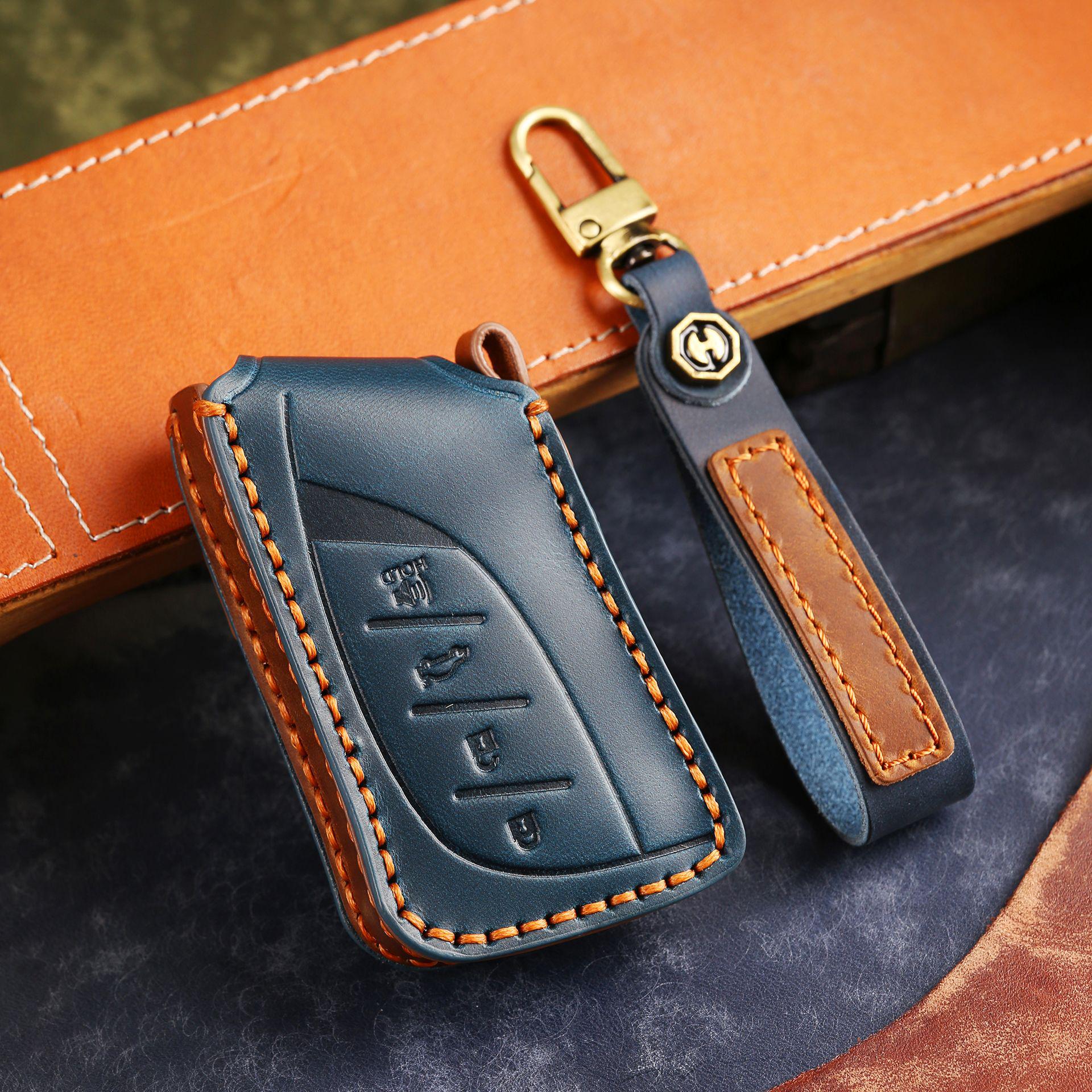 

High-End Leather Key Cover for 2023 Lexus LM350h/LM500h