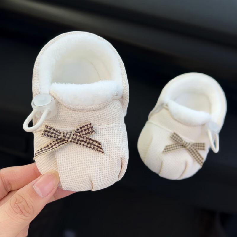 Rutschfeste Winter-Laufschuhe für Säuglinge, Weiche Sohle für Babys 0-12 Monate, Unisex Kleinkind-Schuhüberzieher, Sicherer Halt für Jungen & Mädchen