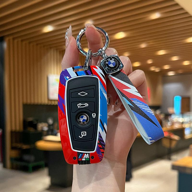 WDFA1 Metal Key Case Cover Holder Shell Protector Fob For BMW F20 G20 G30 X1 X3 X4 X5 G05 X6 X7 G11 F15 F16 G01 Keychain Accessories