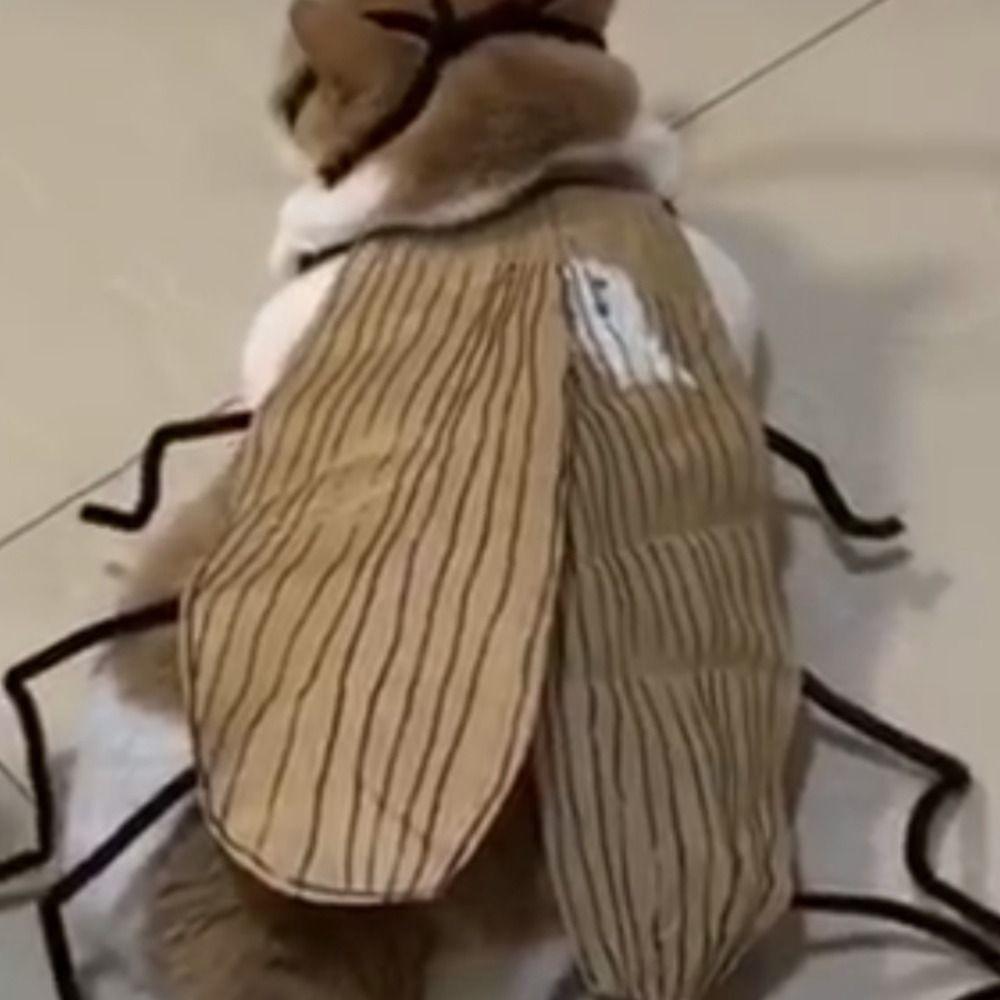 Indoor Playing Cat Toys Dress Up Material Pack Cosplay Accessory Funny Cat Cockroach Clothing