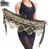 Belly Dance Waist Chain Belt with Triangle Accents for Practice and Performance