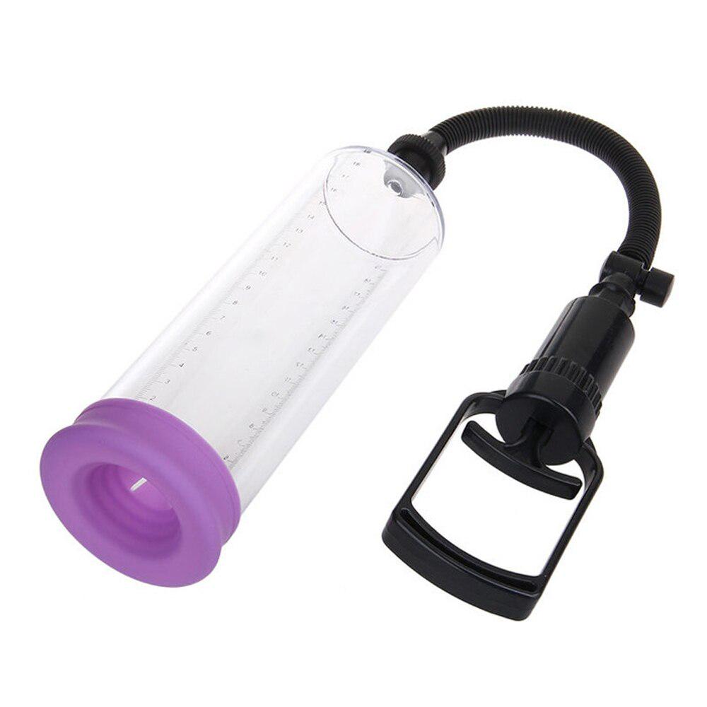 Dick Pump With 3 Color Silicone Sleeve Effective Penis Enlargement Pump Erection Penis Extender