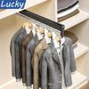 Telescopic Pull-Out Trouser Rack for Wardrobes