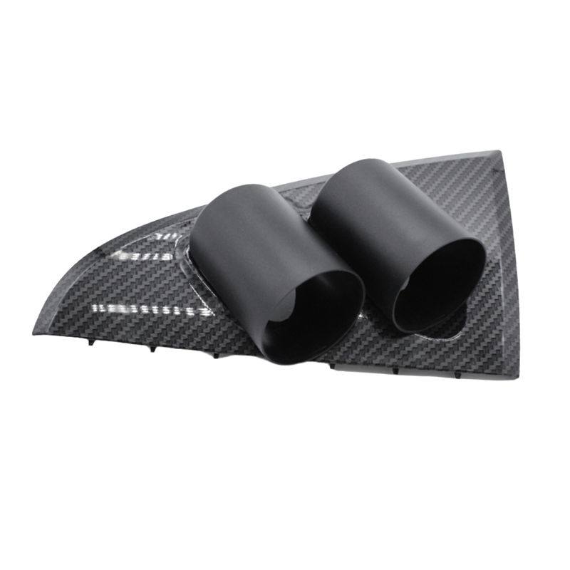 AEF3-Car Gauge Pod Dash Mount Panel Holder Meters Holder 52Mm Hole Diameter Carbon Fiber Trim For Ford Falcon BA 02-2011 RHD Carbon Fiber Pattern