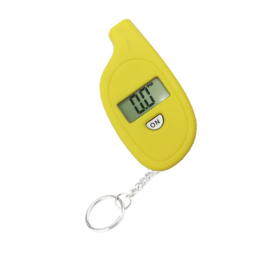 Mini Tragbarer Digitaler Auto-Reifendruckprüfer Motorrad Auto Reifen Luftmessgerät Manometer LCD-Anzeige Prozessionswerkzeug 3-150 PSI Sicherheit