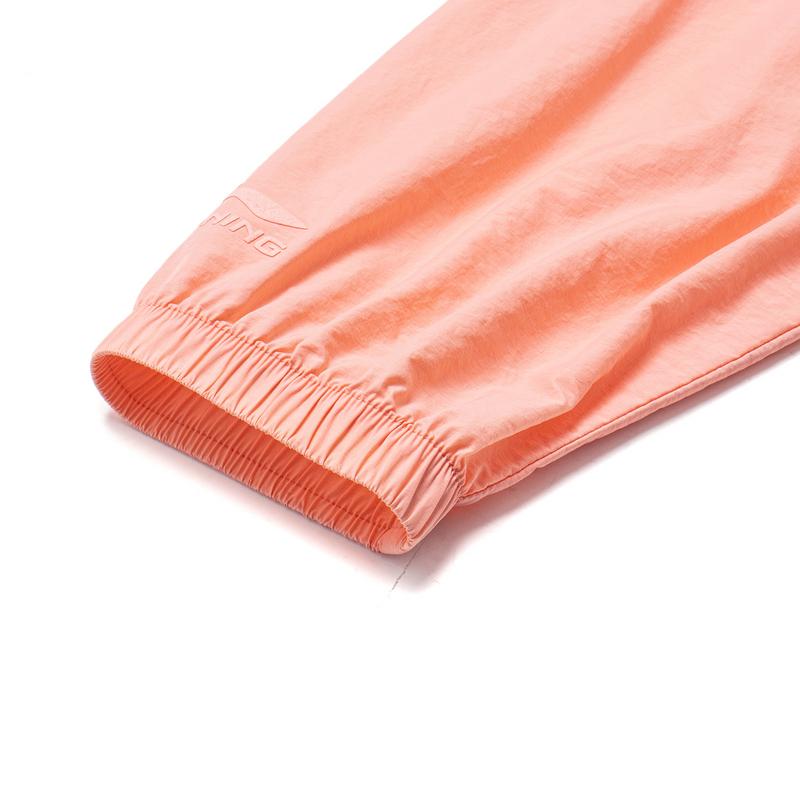 Li Ning China Color Series Ultralight Breathable Cool Technology Zip-Up Hooded UPF50+ Sun Protection Jacket Men Jacket Tea-Flower AFDU361-7