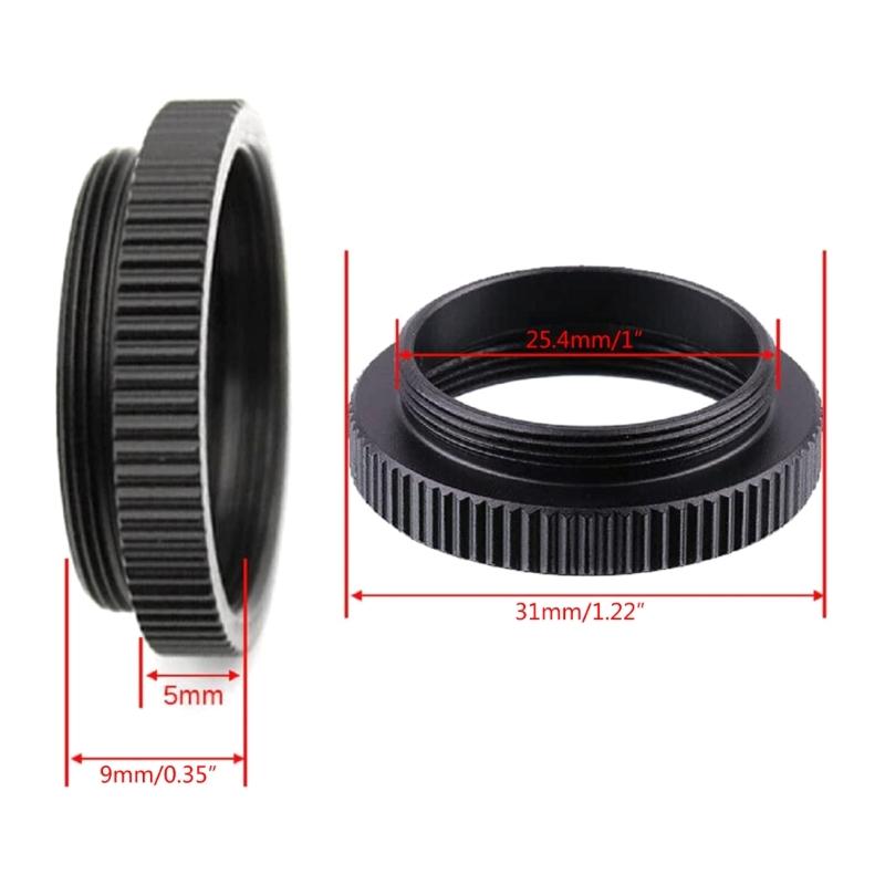 Mount Camera Lens Adapter Ring 5mm Extension Tube Mount Converter Adaptor Spacer Ring for CCTV Security Camera