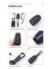 Premium Key Case for 21 Hyundai Models: Elantra, Reina, ix35 - Unisex Design
