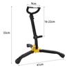 Nakira Saxophone Stand X Tenor/Alto (Black Yellow)