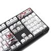 110 kláves OEM profil DYE-Sub Květinová švestka PBT Keycap Sublimační tisk s 1,75U 2U Shift 6,25U Mezerník