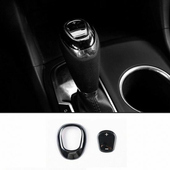 Bright Black Gear Shift Knob Shifter Lever Trim For 2018- Chevrolet Equinox