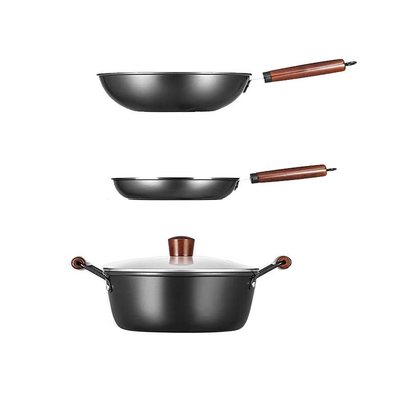 

COOKER KING Fine Iron 3-Piece Cookware Set