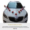 European Wedding Car Decoration Set - Artificial Rose & Head Flower