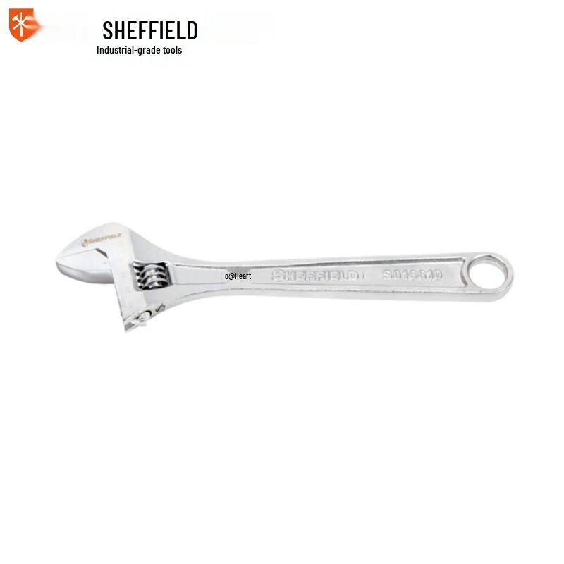SHEFFIELD Chrome Vanadium Adjustable Wrench 10 inch