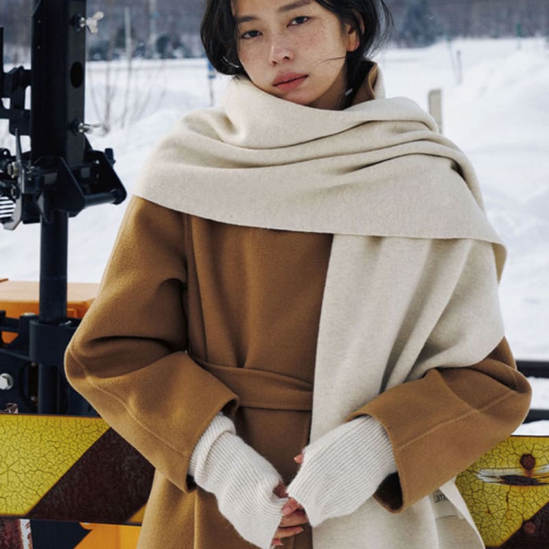 Lamerei Cash Wool Muffler[LMBEWI24KN262]-3color