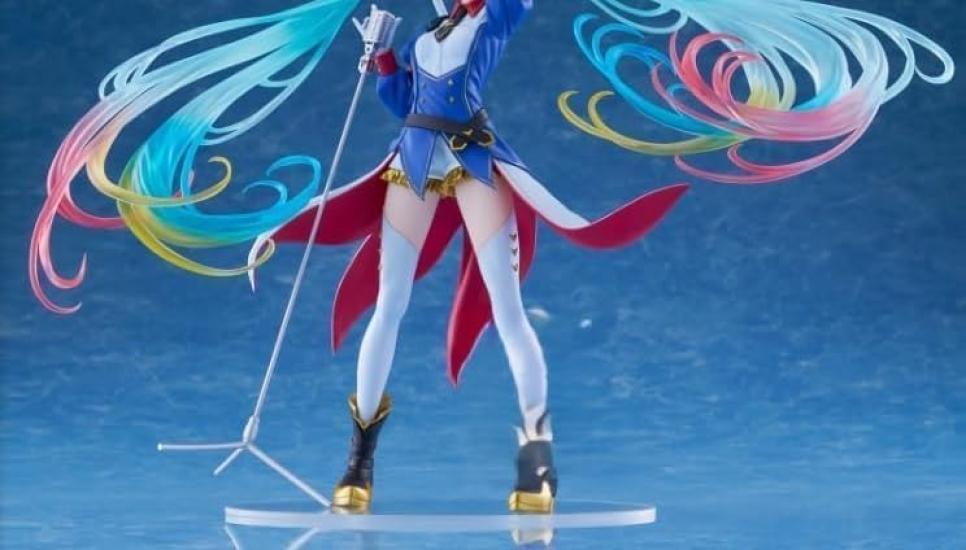 45-летие Gundam x Фигурка Hatsune Miku BAN PRESTO EVOLVE -GUN DAM Сотрудничество- Фигурка Прибл.. 21см (30 см шириной) Официальный подлинный продукт