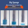 10-Pack Universal Foldable PVA Sponge Mop Replacement Heads - Water Absorbent, Squeeze Function, Household Use