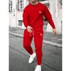 Mens Casual Hooded Sweatshirt Set Long Sleeve Tracksuit Lightweight Sporty Outfit Teens Young Adults
