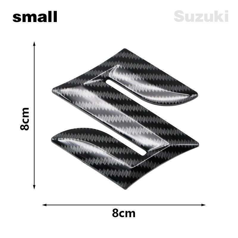 

ABS S Logo Car Styling Cover Front Grille Badge Rear Trunk Emblem Decal For Suzuki Grand Swift Jimny Vitara Baleno SX4 Accessory