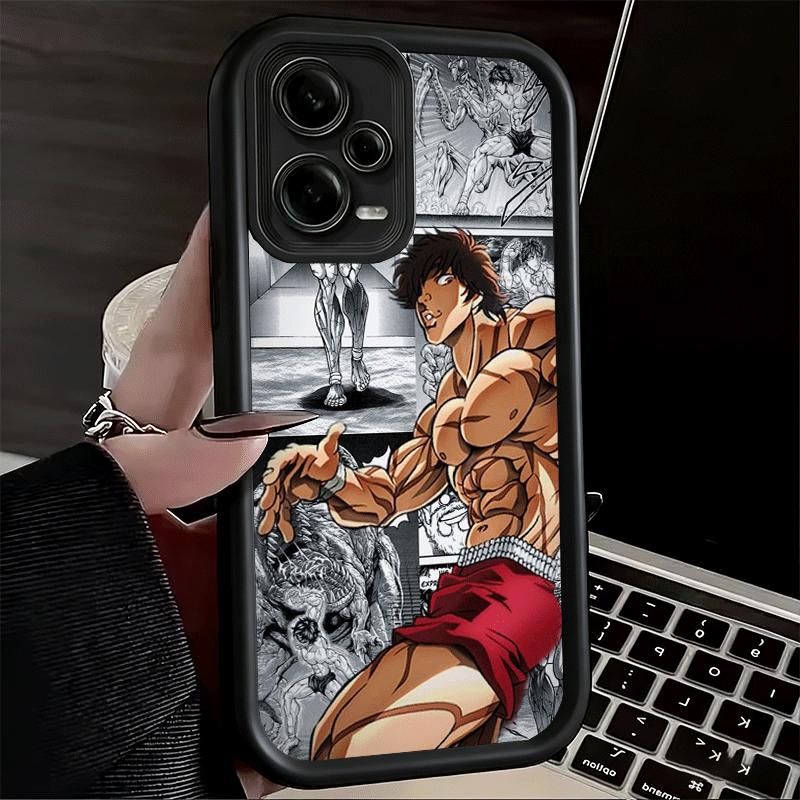 Phone Case for Xiaomi Redmi Note 15 14 13 Pro Plus Baki the Grappler Anime Shell 12S 11 11S 11T 5G 14S Soft Silicone Funda