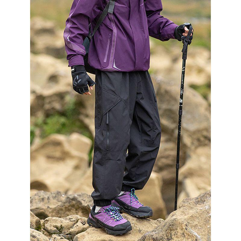 Soft Shell Tactical Pants Men's 2025 American Outdoor Casual Pants Ankle-tied Straight Mountaineering Logging Overalls Men's Paratroopers