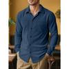 New Spring Autumn Men's Corduroy Shirt Europe Vintage Style Casual Versatile Long Sleeve Workwear Jacket for Men