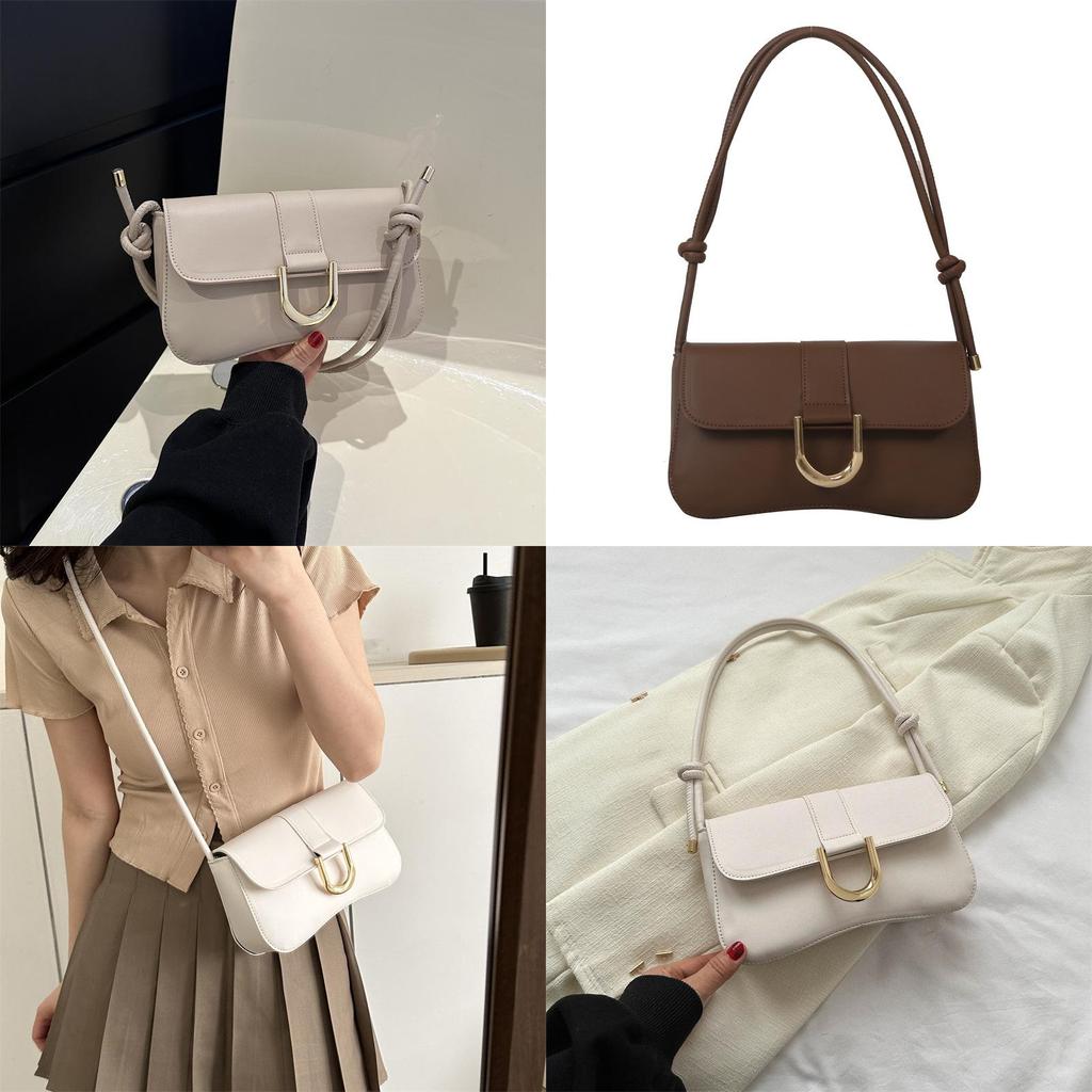 2023 New Retro Minimalist Crossbody Bag Street Fashion Trendy Shoulder Bag Women Small Single Shoulder Bag