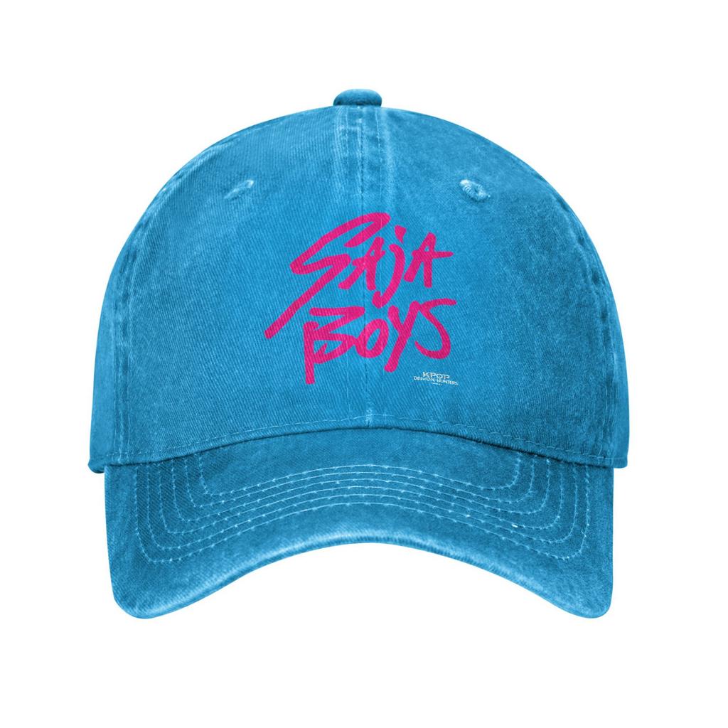 Kpop Dämonen Saja Jungen Unisex Jäger Baseballkappen 2025 Cartoon Used Denim Hüte Outdoor Alle Jahreszeiten Reise Weiche Snapback