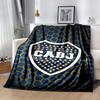 CABJ Flannel Blanket Soft All-Season Throw, Design for Camping, Car Travel, Hiking Sofa, Bed, Office Perfect Gift for Parties