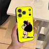 Anime M-Mafalda Phone Case For IPhone 17 Air 16 E Pro Max 15 14 13 Mini 12 Pro 11 Max Plus Black Soft Shell