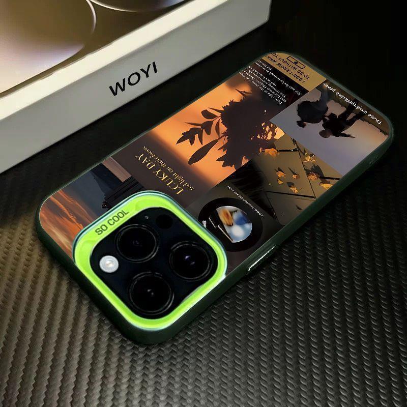 Silver Sunset Couples Phone Case for iPhone 17Pro & Air/16/15/14/13/12/11