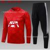 2026-2027 Football Training Suit Set Men Women Unisex Long Sleeve Sports Tracksuit Arsenal Barcelona Real Madrid Inter Milan
