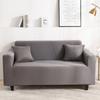 Milk Silk Sofa Cushion Printing All-inclusive Solid Color Lazy Cover Elastic Three-person Sofa Cover