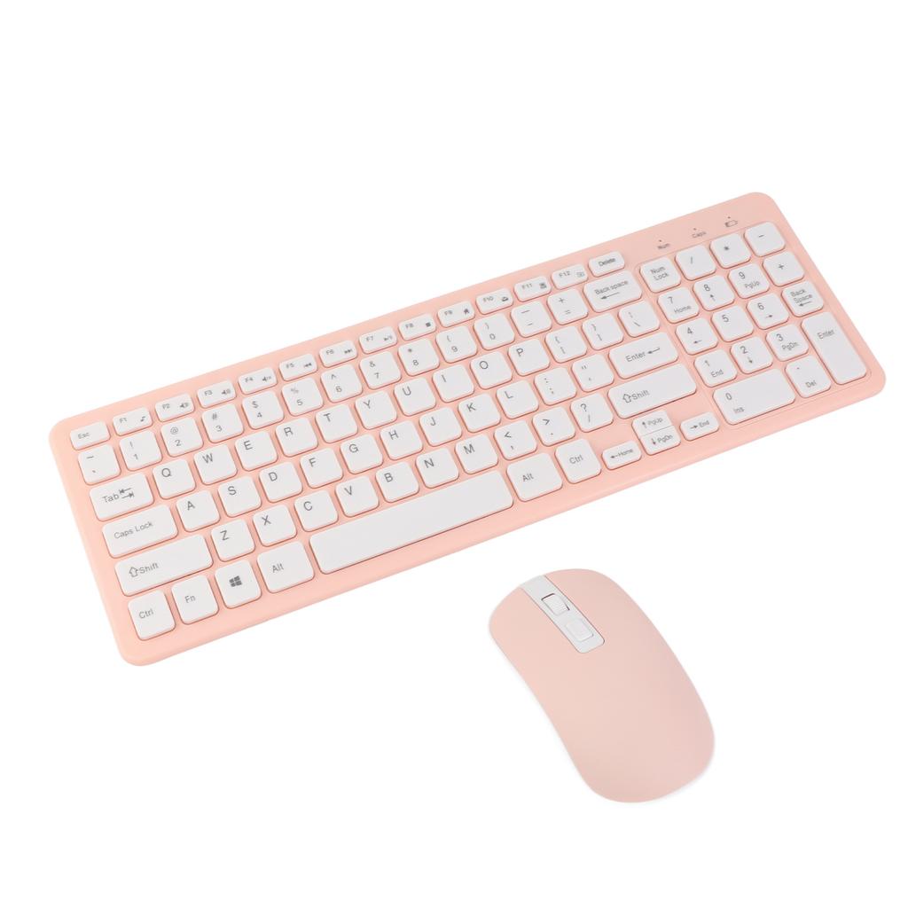 Wireless Mouse Keyboard Set Gaming for Notebook Computer 3‑Speed Receiver