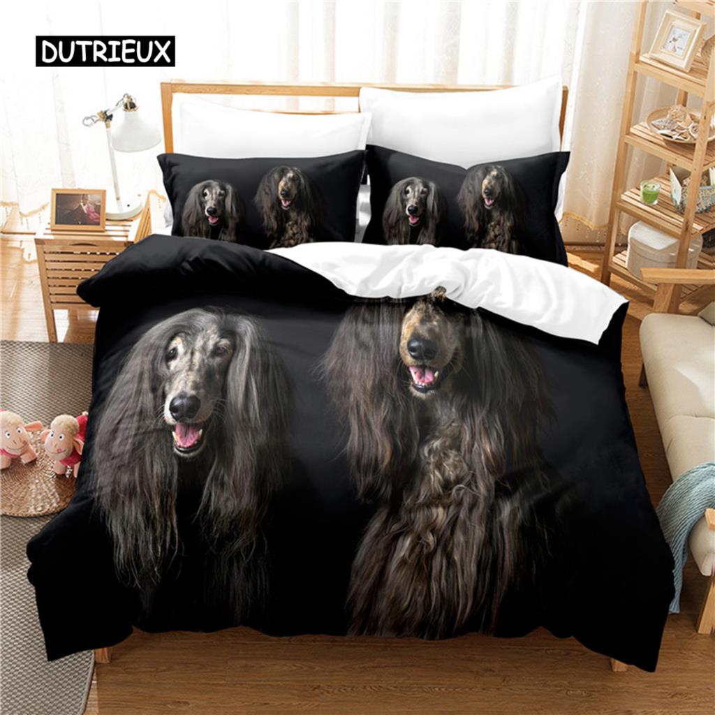 Beautiful Puppy Bedding Set Duvet Cover Set 3d Bedding Digital Printing Bed Linen Queen Size Bedding Set Fashion Design