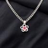 Rosa Turmalin Ädelsten 925 Sterling Silver Handgjord Smyckeshänge För Gåva CP-27-4